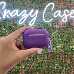 silicon case purple-airpods 3GEN