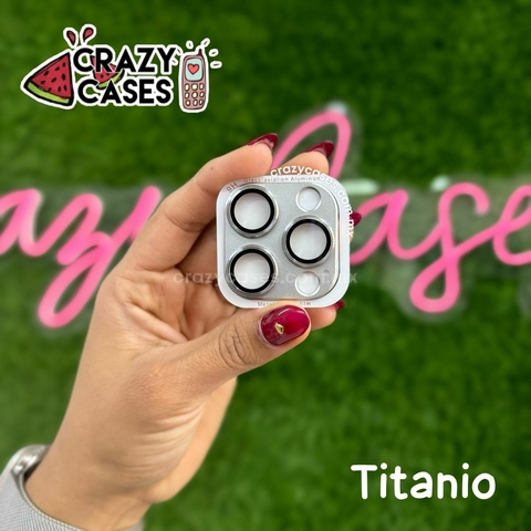 Protección de cámaras titanio natural 15 pro/15 pro max