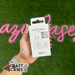 Cubo Samsung 25W original -color blanco