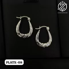 Arracada Plata Taxco .925 modelo 08