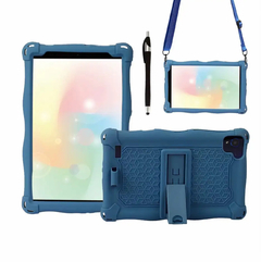 Case universal silicon uso rudo azul- 10” pulgadas