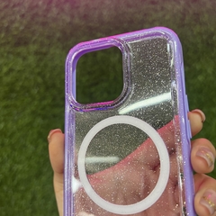 Magsafe Glitter lila uso rudo ip 13/14 en internet
