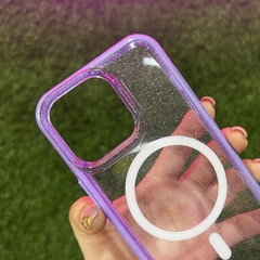 Magsafe Glitter lila uso rudo ip 13/14 - comprar en línea