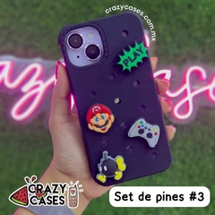 Set de pines Mario #3 - Crazy Cases