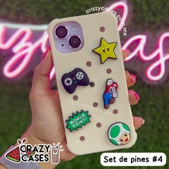 Set de pines Mario #4 - Crazy Cases