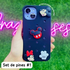 Set de pines mickey & minnie #1 - Crazy Cases
