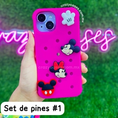 Set de pines mickey & minnie #1 - tienda en línea