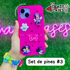 Set de pines mickey & minnie #3 - Crazy Cases
