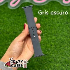 Banda Silicon gris oscuro 38/40/41mm