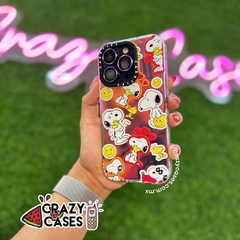 Case Snoopy holográfica ip 14 pro - Crazy Cases