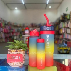 Set de botellas tipo termo de cafe(3PZ) MATE - Crazy Cases