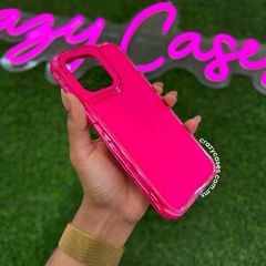 Case ultra uso rudo rosa neón ip16 pro max - comprar en línea