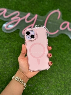 Uso rudo MagSafe pink sand mate iPhone 16 - Crazy Cases