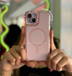 Uso rudo MagSafe pink sand mate iPhone 16