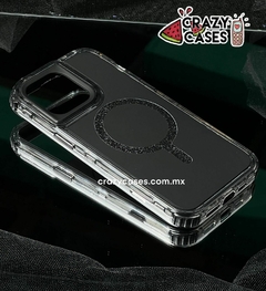 Uso rudo MagSafe glitter black ip11