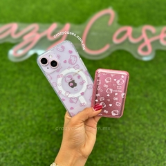Kitty magsafe + rose gold wallet iPhone 13/14 - comprar en línea