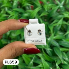 Mano de Fátima Plata