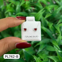 Corazón 4MM Bisel Liso Plata - comprar en línea