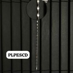 Pulsera de Plata Italiana - Escarcha Diamantada