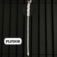 Pulsera Plata Italiana - Doble diamantada