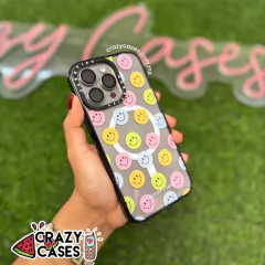 Case Casetify happy face magsafe ip 13/14 en internet
