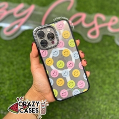 Case Casetify happy face magsafe ip 14/15 plus