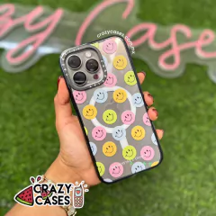 Case Casetify happy face magsafe ip 13/14