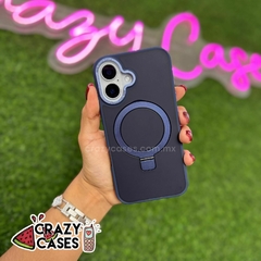 Case MagSafe dark blue iPhone 16