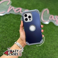 Case uso rudo 360 Dark blue ip 16 pro - comprar en línea