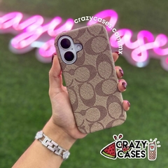 Case Coach Original Beige ip 16 Plus