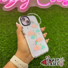 Case nubes arcoíris ip 13/14 - comprar en línea