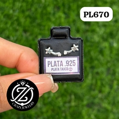 Cometa con circonia - plata