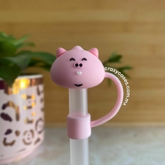 cubre popote cerdito cabeza