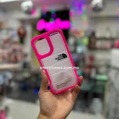 Case The North Face borde rosa ip 16