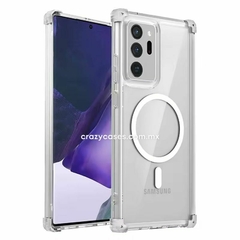 Case MagSafe transparente uso rudo-Samsung S24 FE