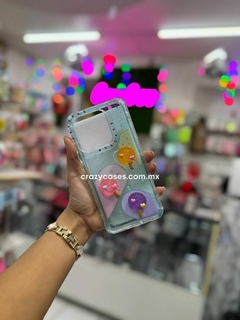 Case uso rudo candy blue Luminiscente OPPO reno 12 F