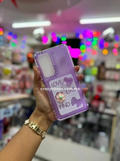 Case uso rudo candy lila- Luminiscente reno 12 F 5g