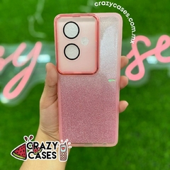 Case pink glitter - OPPO A79