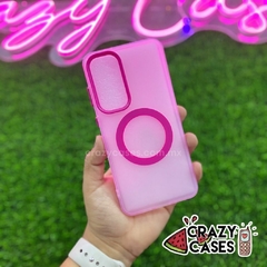Case MagSafe pink mate Samsung S24/S25 - Crazy Cases