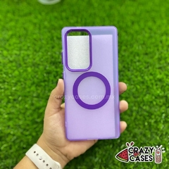 Case MagSafe purple mate Samsung S25 Ultra