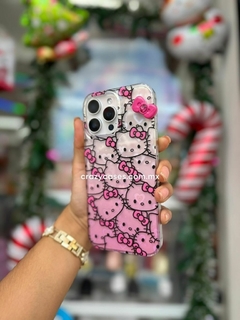 Case Hello Kitty corazones tornasol - ip 14 pro - comprar en línea
