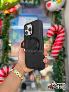 Case de piel con magsafe black - ip 14 pro en internet
