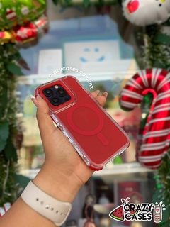 Case MagSafe uso rudo red mate ip 14 pro - comprar en línea