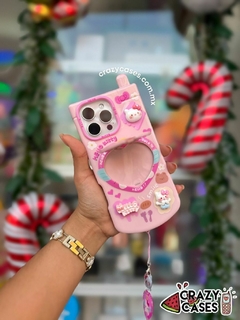 KITTY PHONE STRAP/ESPEJO IP 16 PRO MAX - comprar en línea