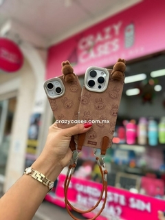 Case Labubu Brown ip 15 pro - comprar en línea