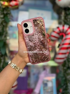 Case mariposa glitter rose gold Ip 15 en internet