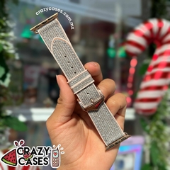 BANDA GLITTER ROSE/SILVER 38/40/41 mm - comprar en línea