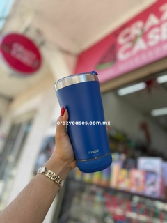 Termo con bocina- azul rey 480ml