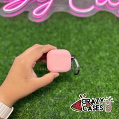 Case silicon pink AirPods 4 gen - Crazy Cases