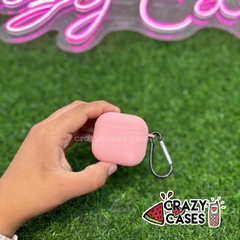 Case silicon pink AirPods 4 gen - comprar en línea